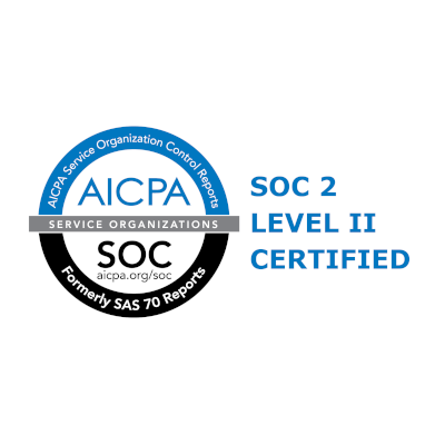 SOC 2 Level II certified
